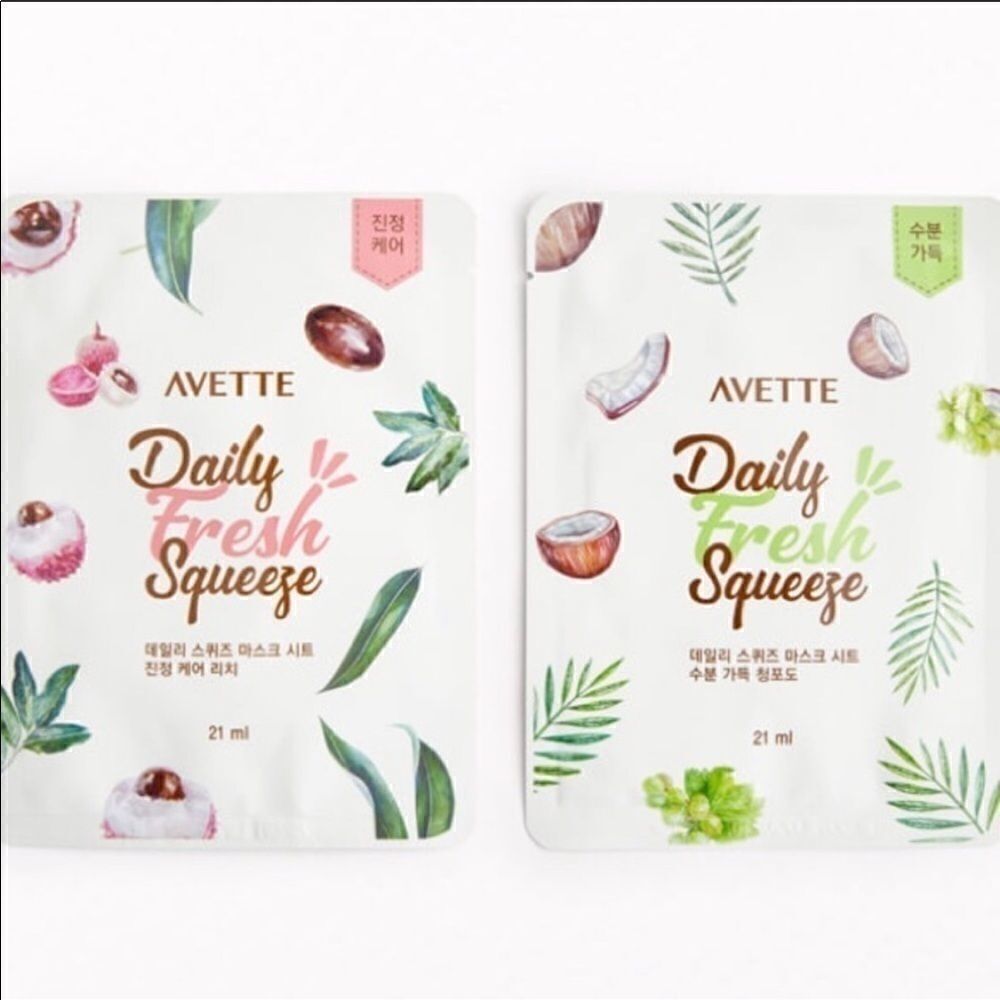 Avette Daily Fresh Squeeze Sheet Face Masks Ipsy